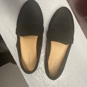 Torrid, Size 9, like new, faux suede loafer (WW)